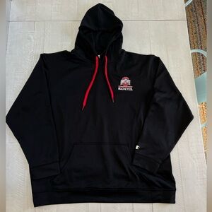 Champion Ohio state Buckeyes Black Hoodie Size 2XL